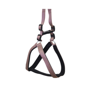 Brown padded harness